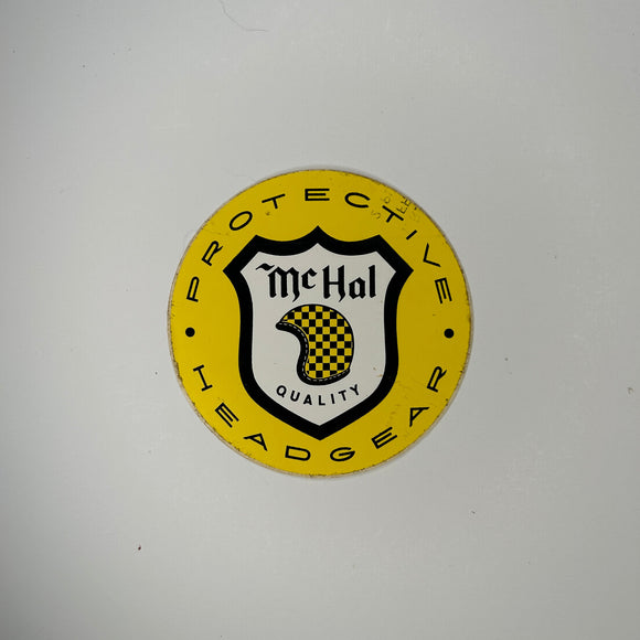 Original McHal Protective Headgear Decal