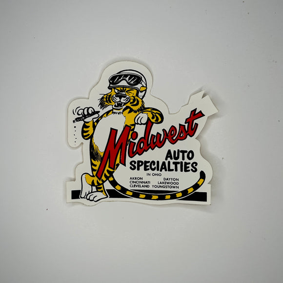 Original Midwest Auto Specialists Decal