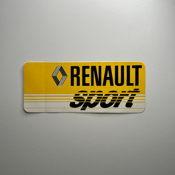 Original Renault Sport Decal