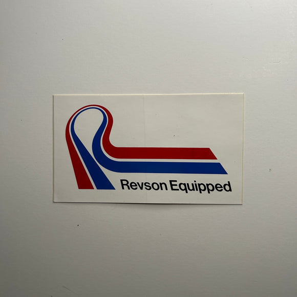 Original Revson Equipped Decal