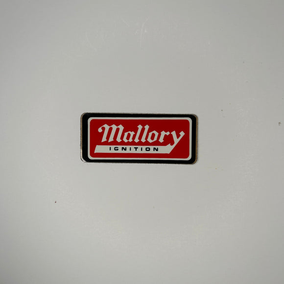 Original Mallory Ignition Decal