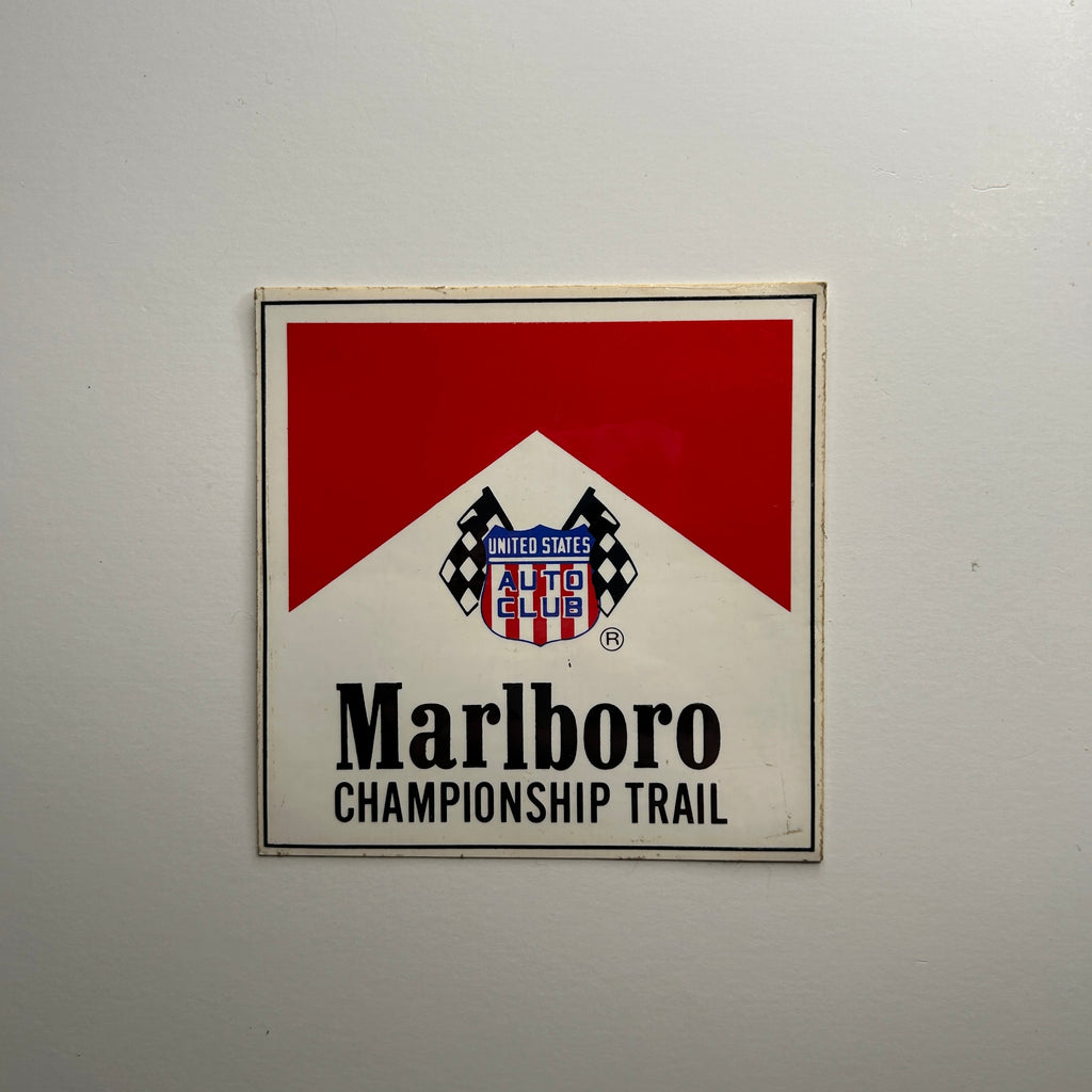 Original Marlboro Championship Trail Decal