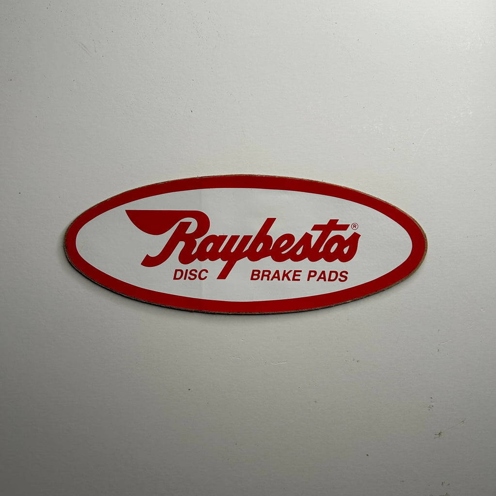 Original Raybestos Disc Brake Pads Decal