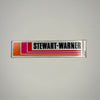 Original Stewart Warner Decal