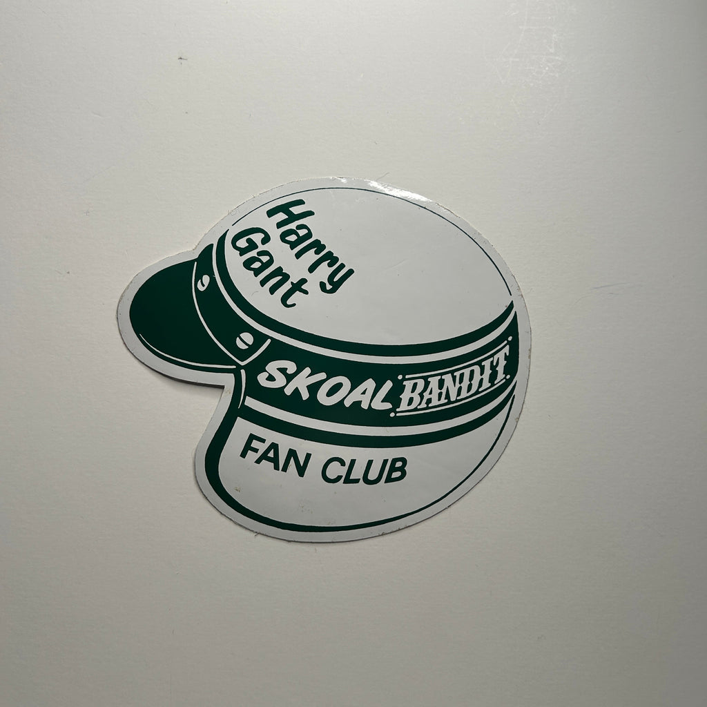 Original Harry Gant Skoal Bandit Fan Club Decal