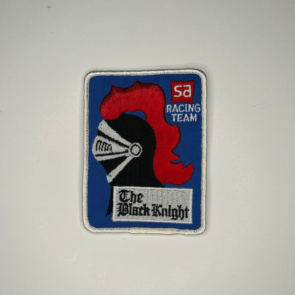 Original The Blue Knight SA Racing Team Patch Black