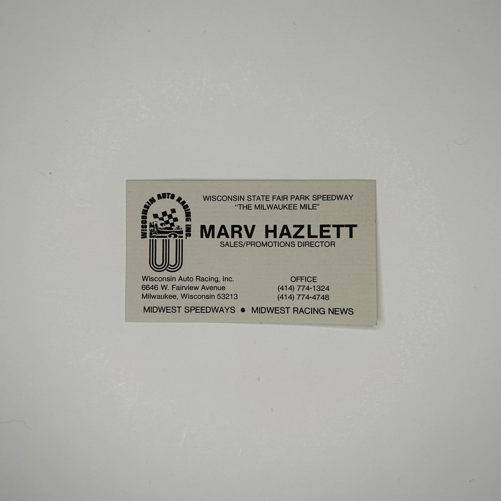 Business Card, Mary Hazlett