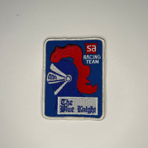 Original The Blue Knight SA Racing Team Patch Blue