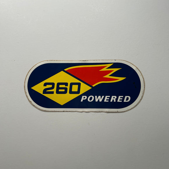 Original 260 Powered Decal