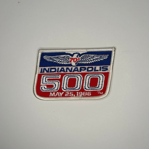 Original Indianapolis 500 May 25th, 1986 Patch