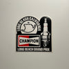 Original Long Beach Grand Prix Champion Decal