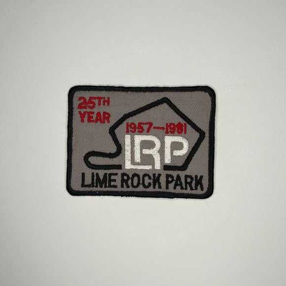 Original 25th Year Lime Rock Park Patch