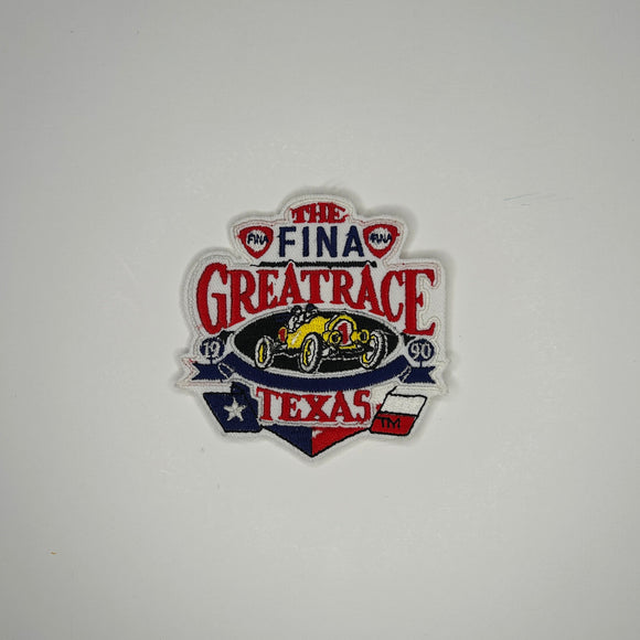 Original The Fina Great Race Texas Patch