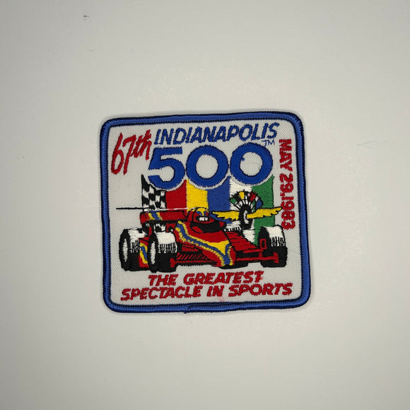 Original 67th Indianapolis 500 Patch