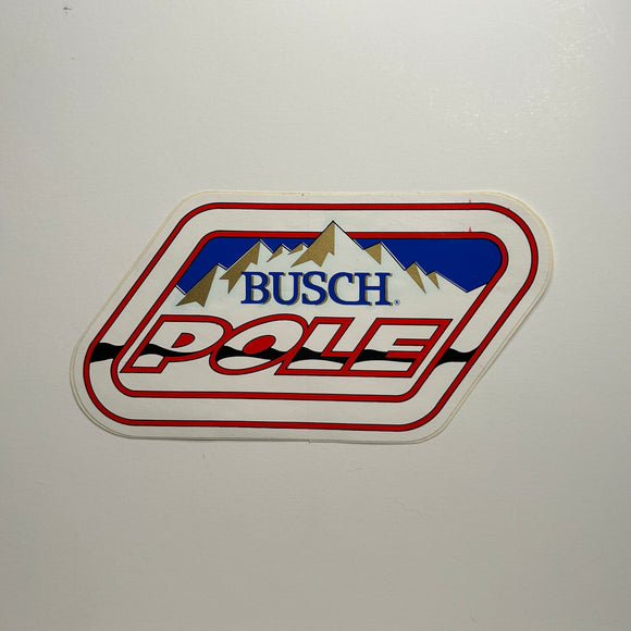 Original Busch Pole Decal