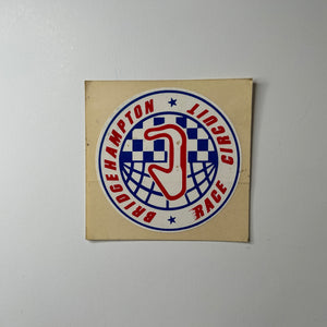 Original Bridgehampton Race Circuit Decal