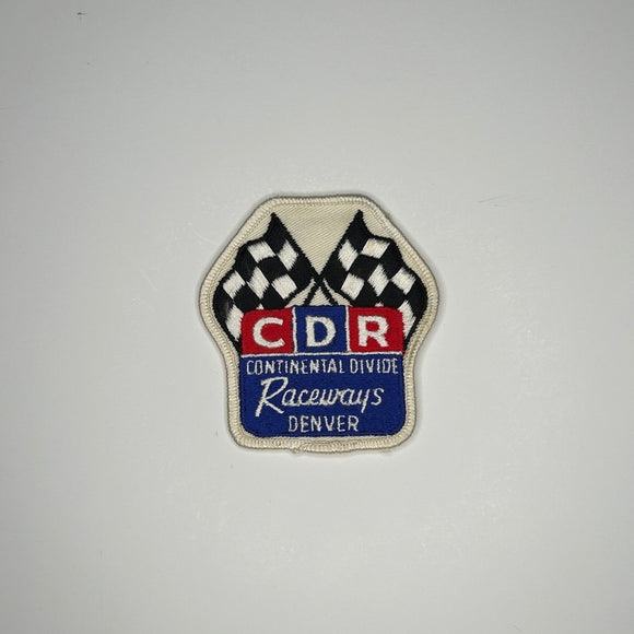 Original CDR Continental Divide Raceways Denver Patch