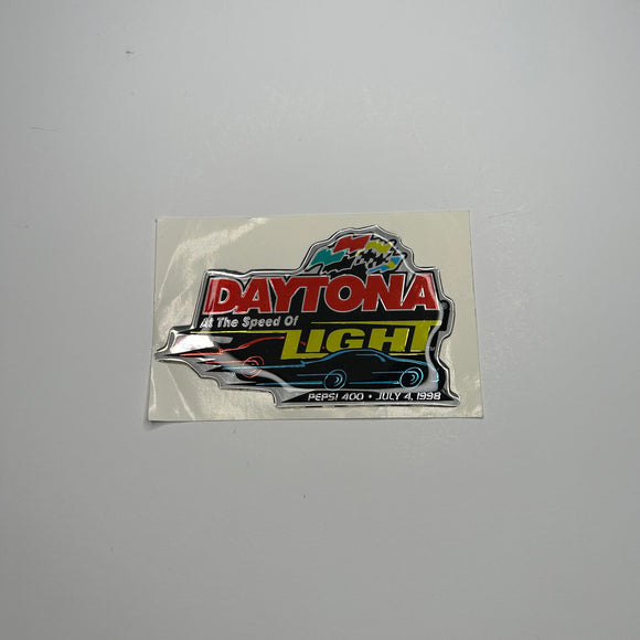 Original Daytona Pepsi 400 July 4th, ,1998 3D Decal