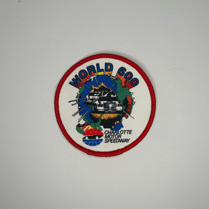 Original World 600 Charlotte Motor Speedway Patch