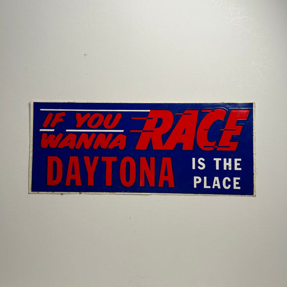 Original Daytona Race Decal