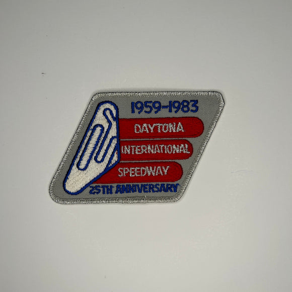 Original Daytona International Speedway 25th Anniversary Patch