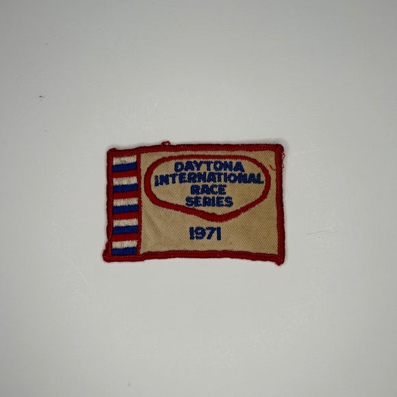 Original Daytona International Race Series 1971 Patch