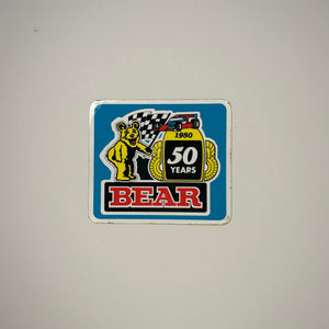 Original Bear Alignment 50 Years at Indy 1980 Decal