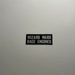 Original Wizard Ward Race Engines Decal