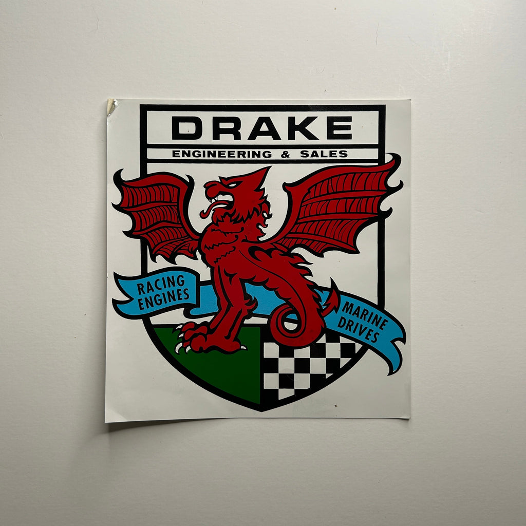 Original Drake Engineering & Sales Decal
