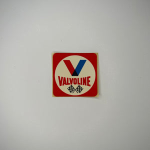 Original Valvoline Decal Square