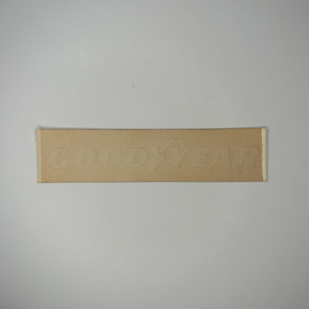 Original Goodyear Decal