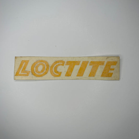 Original Loctite Decal