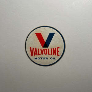 Original Valvoline Motor Oil Decal Circle