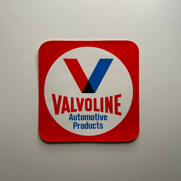 Original Valvoline Automotive Products Decal Square