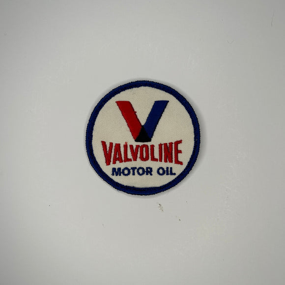 Original Valvoline Motor Oil Patch Circle