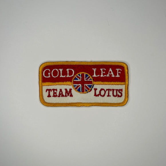 Original Gold Leaf Team Lotus Patch