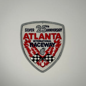 Original Atlanta International Raceway 25th Anniversary Patch