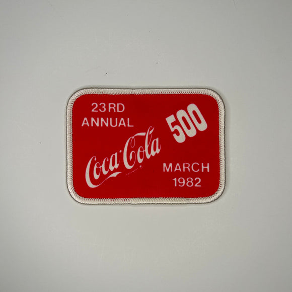 Original 23rd Annual Coca-Cola 500 March 1982 Patch