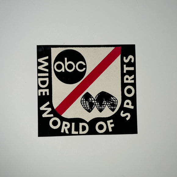 Original Wide World of Sports Decal