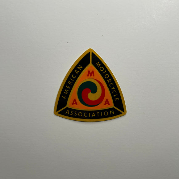 Original American Motorcycle Association Decal