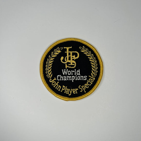 Original John Player Special World Champions Patch