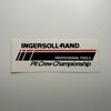 Original Ingersoll-Rand Professional Tools Pit Crew Championship Decal