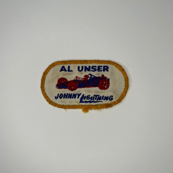 Original Al Unser Johnny Lightning Patch