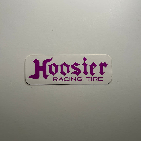 Original Hoosier Racing Tire Decal