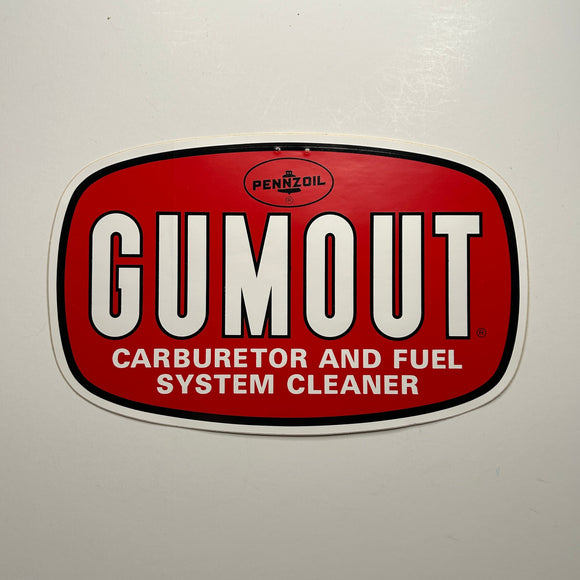 Original Gumout Carburetor and Fuel System Cleaner Decal