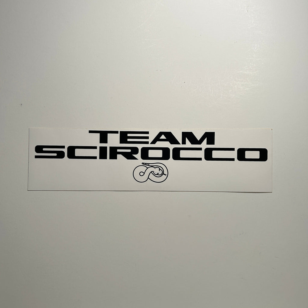 Original Team Scirocco Decal