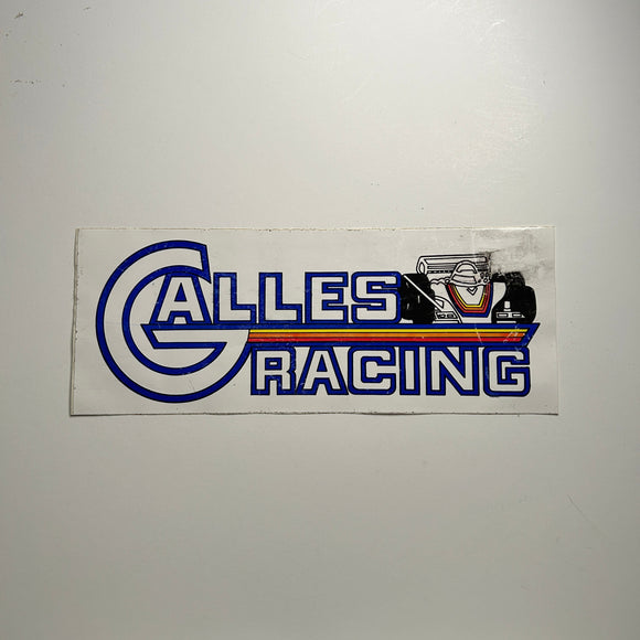 Original Galles Racing Decal