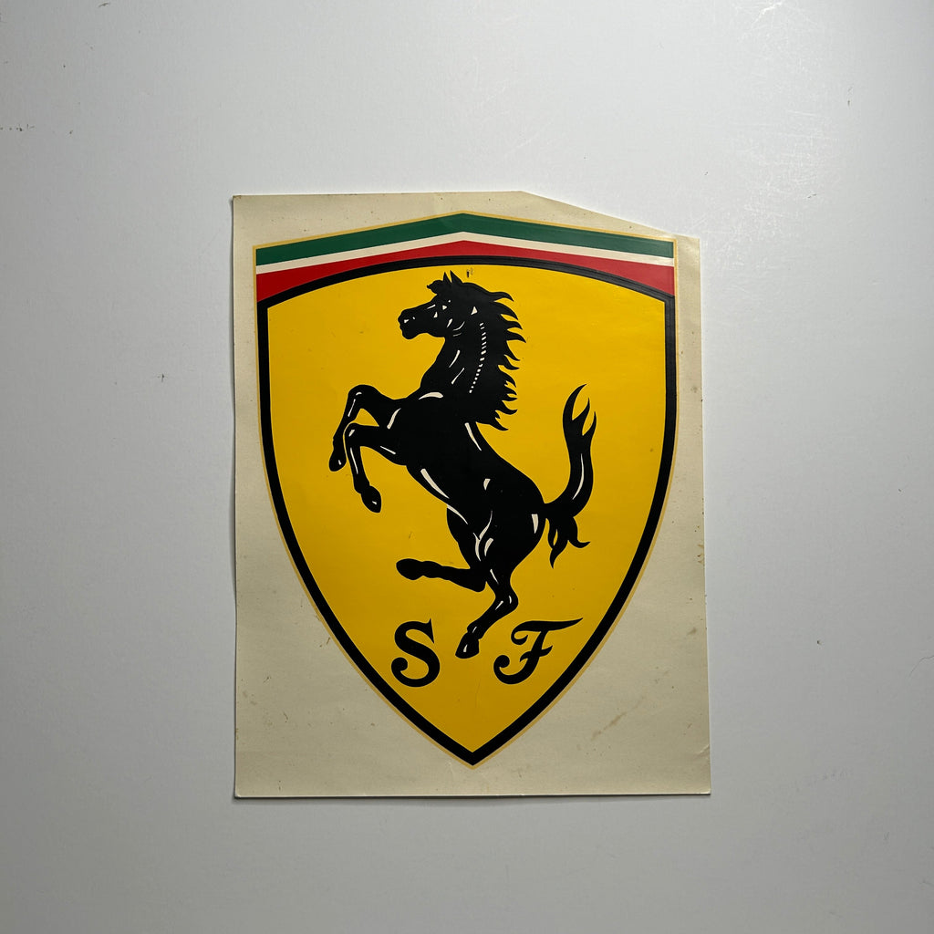 Original Ferrari Decal
