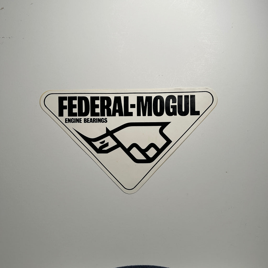 Original Federal-Mogul Engine Bearings Decal