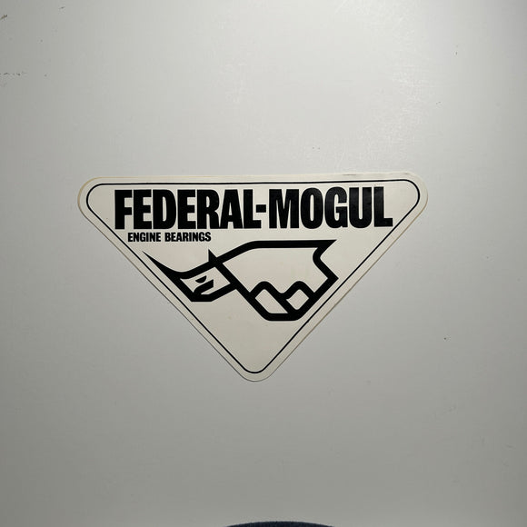 Original Federal-Mogul Engine Bearings Decal